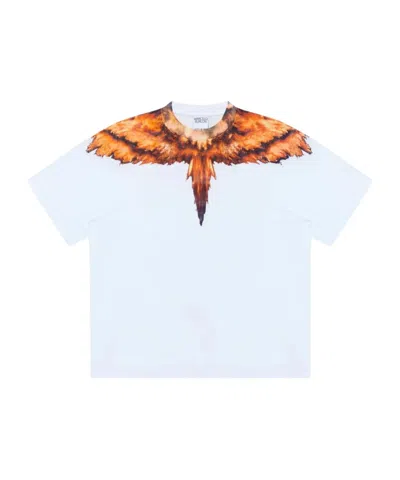 Marcelo Burlon County Of Milan Colordust Wings T-shirt In White