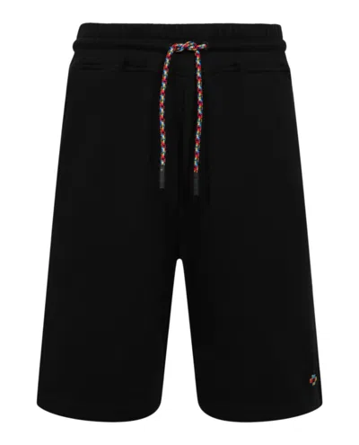 Marcelo Burlon County Of Milan Colorful Cross Shorts In Black
