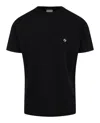 Marcelo Burlon County Of Milan Vintage-effect Snake Print T-shirt In Black