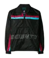 Marcelo Burlon County Of Milan Colour Band Anorak In Black