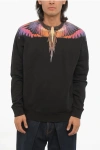 Marcelo Burlon County Of Milan Cotton Icon Crew-neck Sweatshirt With Print