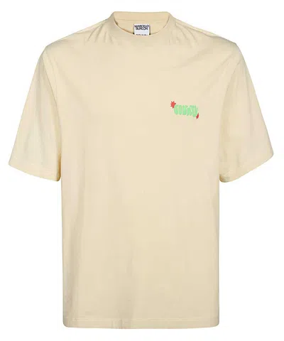 Marcelo Burlon County Of Milan Solstice Sun-graphic T-shirt In Neutral