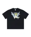 Marcelo Burlon County Of Milan County Angel T-shirt In Black