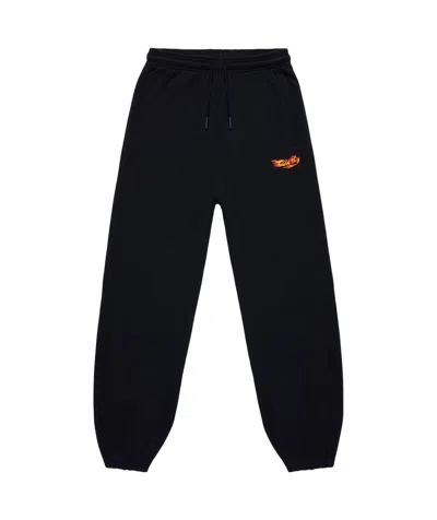 MARCELO BURLON COUNTY OF MILAN COUNTY FLAME TRACK PANTS