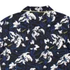 MARCELO BURLON COUNTY OF MILAN COUNTY FLOWERS HAWAII SHIRT - BLACK/WHITE