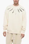 Marcelo Burlon County Of Milan Sweater Marcelo Burlon Men Color Yellow Cream In White