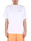 Marcelo Burlon County Of Milan Cross Over Cotton T-shirt In White