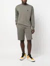 Marcelo Burlon County Of Milan Cross Bermuda Shorts In Army Black
