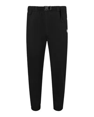 Marcelo Burlon County Of Milan Cross Buckle Joggers In Black