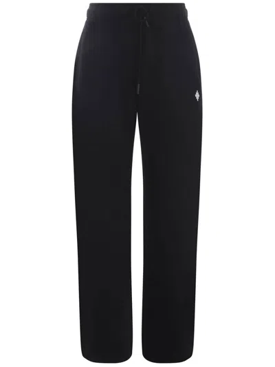 Marcelo Burlon County Of Milan Cross Comfort Sweatpants Clothing In Black