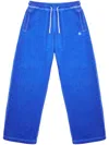 Marcelo Burlon County Of Milan Cross Drawstring Track Pants In Blue