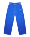 Marcelo Burlon County Of Milan Cross Drawstring Track Pants In Blue