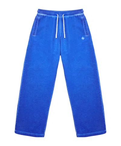MARCELO BURLON COUNTY OF MILAN CROSS DRAWSTRING TRACK PANTS