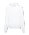 Marcelo Burlon County Of Milan Cross-motif Cotton Hoodie In White