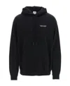 Marcelo Burlon County Of Milan Tempera Cross Cotton Hoodie In Black