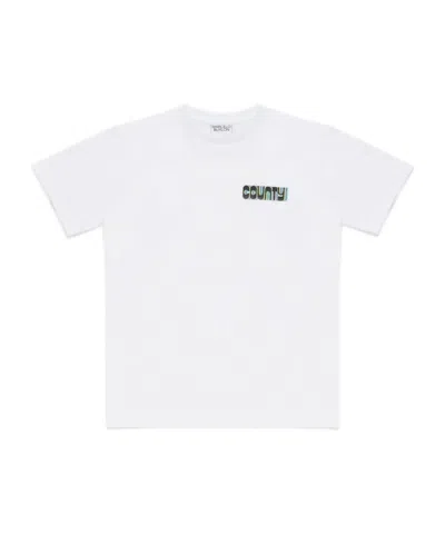 Marcelo Burlon County Of Milan Cross-print Cotton T-shirt In White