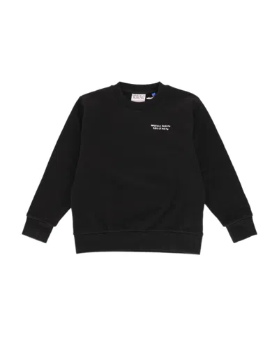 Marcelo Burlon County Of Milan Cross Print Crew Neck Sweatshirt In Black