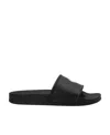 Marcelo Burlon County Of Milan County Cross Rubber Slides In Black