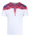 Marcelo Burlon County Of Milan Curves Wings T-shirt In White
