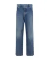 Marcelo Burlon County Of Milan Dark-wash Straight-leg Jeans In Blue
