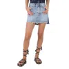 Marcelo Burlon County Of Milan Marcelo Burlon Denim Blue Skirt In Blue