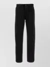 Marcelo Burlon County Of Milan Denim Trousers With Pockets And Loops In Black
