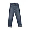 Marcelo Burlon County Of Milan Denim Vintage Two-tone Slim Jeans - Blue In Grey