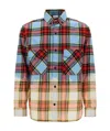 Marcelo Burlon County Of Milan Marcelo Burlon Shirt With Check Print In Multicolor