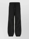 Marcelo Burlon County Of Milan Drawstring-fastening Waistband Trousers In Black