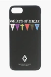 Marcelo Burlon County Of Milan Embossed Printed Flags Sides 7 Iphone Case