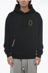 Marcelo Burlon County Of Milan Marcelo Burlon Man Sweatshirt Black Size M Cotton, Elastane, Polyester