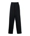 Marcelo Burlon County Of Milan Marcelo Burlon Feather Over Tailored Pants In Black