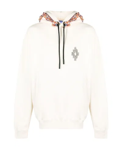 MARCELO BURLON COUNTY OF MILAN MARCELO BURLON COUNTY OF MILAN FRINGES SWEATSHIRT