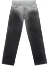 Marcelo Burlon County Of Milan Gradient-effect Jeans In Black