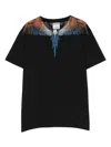 Marcelo Burlon County Of Milan Graphic-print Cotton T-shirt In Black