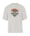 Marcelo Burlon County Of Milan Graphic-print Organic-cotton T-shirt In White