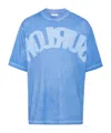 Marcelo Burlon County Of Milan Graphic Print T-shirt In Blue