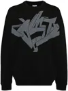Marcelo Burlon County Of Milan Graphic-printed Sweatshirt In Black