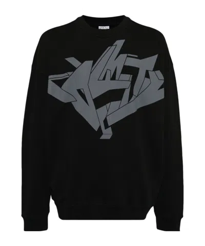 MARCELO BURLON COUNTY OF MILAN GRAPHIC-PRINTED SWEATSHIRT