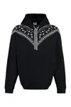 Marcelo Burlon County Of Milan Marcelo Burlon Icon Wings Black Hoodie In Black