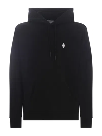 MARCELO BURLON COUNTY OF MILAN HOODED SWEATSHIRT CROSS IN COTTON