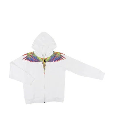 Marcelo Burlon County Of Milan Hoodie In White