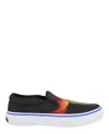 Marcelo Burlon County Of Milan Marcelo Burlon Man Sneakers Black Size 7 Textile Fibers In Multi