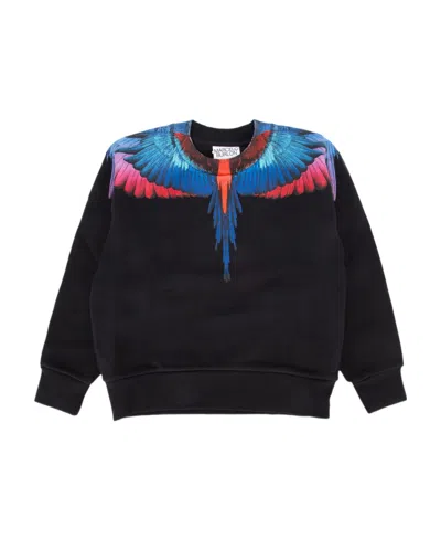 Marcelo Burlon County Of Milan Icon Wings Sweatshirt In Black