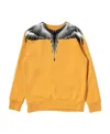 Marcelo Burlon County Of Milan Icon Wings Crew-neck Sweatshirt In Orange