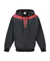 Marcelo Burlon County Of Milan Icon Wings Hooded Jacket In Black