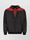 Marcelo Burlon County Of Milan Icon Wings Hooded Jacket In Black