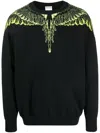Marcelo Burlon County Of Milan Wings-intarsia Jumper In Black