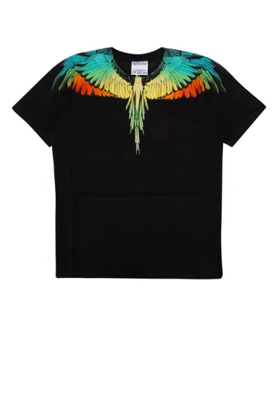 Marcelo Burlon County Of Milan Icon Wings T-shirt In Blackmultico