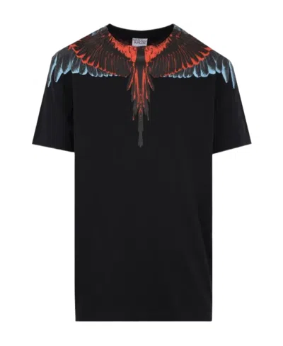 Marcelo Burlon County Of Milan Icon Wings Short-sleeve T-shirt In Black